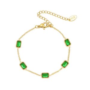 Emerald Glow Bracelet