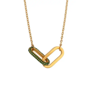 Emerald Link Necklace