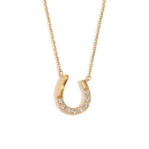 Crystal Horseshoe Necklace