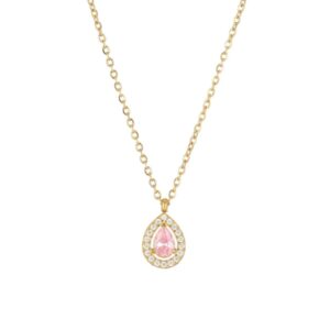 Blush Halo Necklace